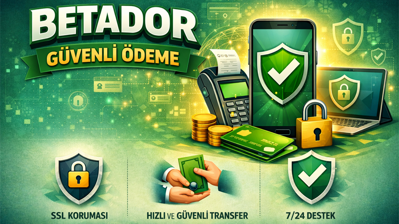 Betador Giriş güvenli ödeme yöntemleri